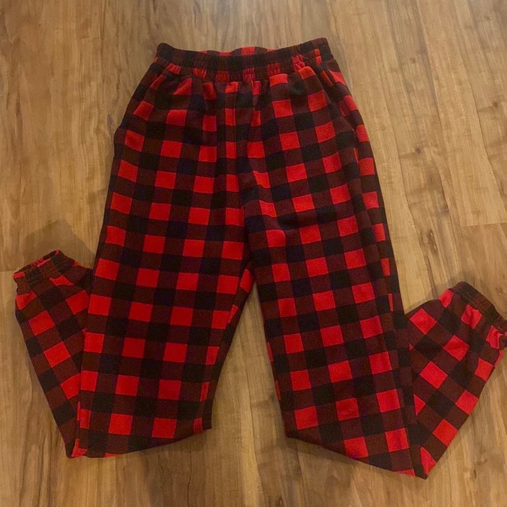 shein Plaid pj pants